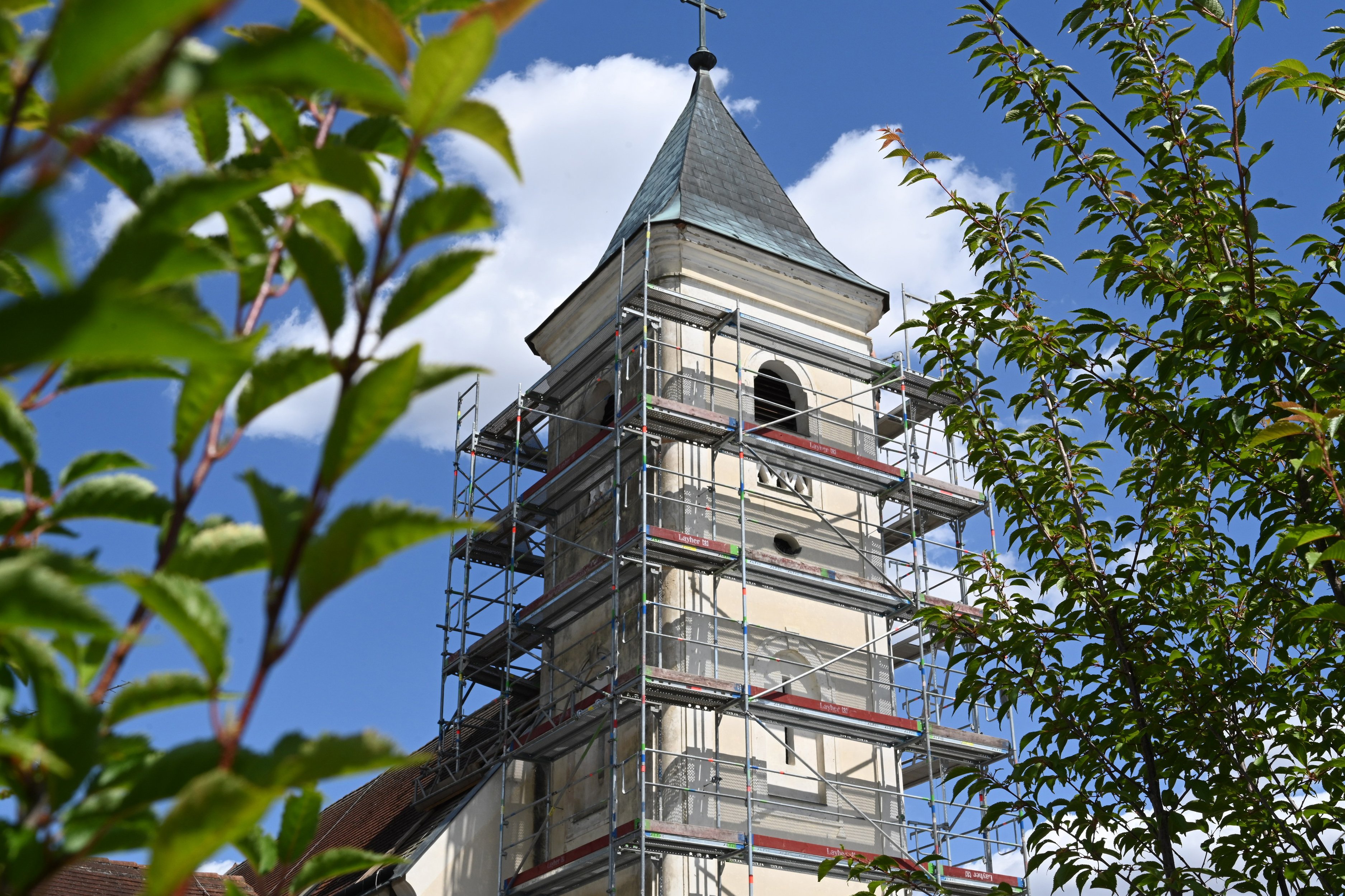 (c) Markus Göstl,Kirchturm Wenzersdorf