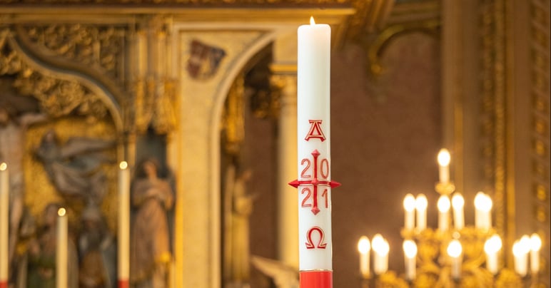 (c) Osterkerze, Erzdiözese Wien, Stephan Schönlaub